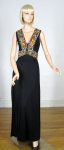 Exotic Bohemian Vintage 70s Embroidered Maxi Dress 02.jpg