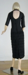 Glamazon Vintage 50s Fringed Black Dress 02.jpg