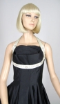 Bombshell  Natlynn Originals Vintage 50s Halter Dress With Shelf Bust 04.jpg