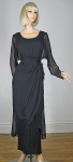 Draped Vintage 80s Holly's Harp Silk Chiffon Evening Gown 02.jpg