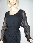 Draped Vintage 80s Holly's Harp Silk Chiffon Evening Gown 04.jpg