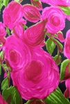 Amazing Rose Print Silk Cocktail Dress and Matching Coat 10.jpg
