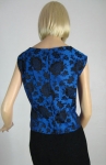 Stunning Vintage 60s Rich Damask Top 4.jpg