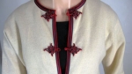 Lovely Vintage 60s Cream Cardigan Sweater 3.jpg