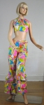 Unreal Vintage 60s Psychedelic Pants & Crop Top