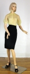 Super Sheer Vintage 50s Soft Yellow Blouse 02.jpg