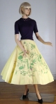 Sporty Novelty Print Vintage 50s Circle Skirt 04.jpg