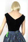 Curvy Vintage 50s Velveteen Rockabilly Top 02.jpg