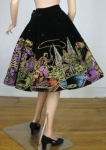 Mexican Hand Painted Vintage 50s Full Circle Skirt 03.jpg