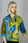 Uproariously Cute Vintage 60s Novelty Top Blouse 02.jpg