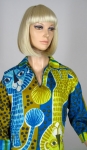Uproariously Cute Vintage 60s Novelty Top Blouse 04.jpg