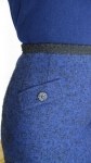 Best Vintage 60s Blue Black Pencil Skirt  03.jpg