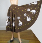 Vintage 50s Disney Lady and the Tramp Si & Am Circle Skirt 02.jpg