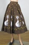 Vintage 50s Disney Lady and the Tramp Si & Am Circle Skirt 03.jpg