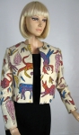 Whimsical Vintage 60's Novelty Print Jacket S/M 2.jpg