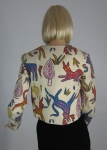 Whimsical Vintage 60's Novelty Print Jacket S/M 6.jpg