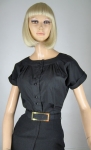 Perfect Black Vintage 60s Cotton Blouse 03.jpg
