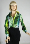 Spiro-Graphic Vintage 70s Polyester Shirt