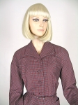 Chic Vintage 50s Belted Structured Plaid Suit 04.jpg