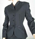 Glamorous Vintage 50s Beaded Gaberdine Suit 03.jpg
