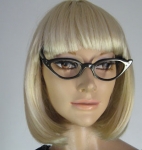 Star Accented Vintage 60s Eye Glass Frames