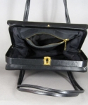 Cute Boxy Vintage 60s Black Handbag 04.jpg