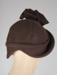 Very Sculptural Vintage 40/50s Brown Hat 06.jpg