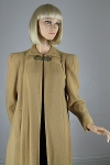 Sublime Vintage 40s Camel Colored Wool Swing Coat 03.jpg