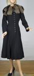 Beyond Glamorous Vintage 40s Fur Collar Structured Coat 04.jpg
