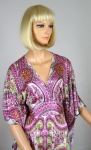 Lush Paisley Vintage 70s Scarf Print Caftan Gown 02.jpg