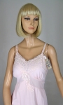 Petal  Pink Vintage 60s Nylon & Lace Full Slip  02.jpg