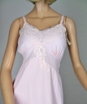 Petal  Pink Vintage 60s Nylon & Lace Full Slip  03.jpg
